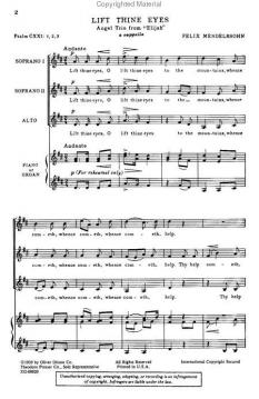 Lift Thine Eyes (Felix Mendelssohn Bartholdy) 