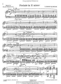 Four Favorite Preludes for Piano Op.28 von Frédéric Chopin 