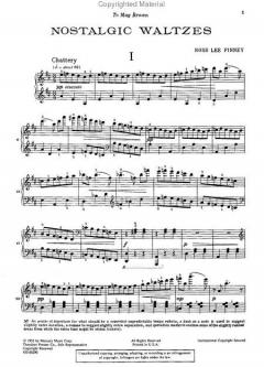 Nostalgic Waltzes von Ross Lee Finney 