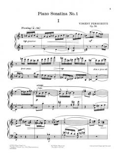 Piano Sonatinas Vol. 1 von Vincent Persichetti 