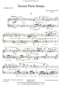 Second Piano Sonata Op.6 von Vincent Persichetti 