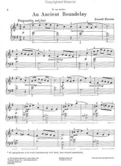 Six Modal Miniatures for Piano 