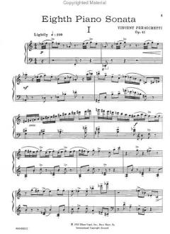Eighth Piano Sonata for Piano Op.41 von Vincent Persichetti 
