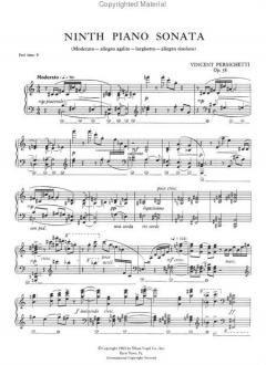 Ninth Piano Sonata Op.58 von Vincent Persichetti 