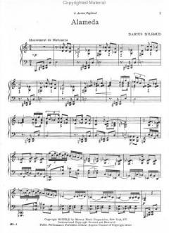 Alameda von Darius Milhaud 
