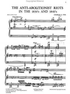 The Anti-Abolitionist Riots in the 1830's and 1840's von Charles Ives 