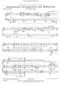 Anticipations, Introspections and Reflections von Hale Smith 