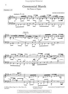 Ceremonial March von Peter Schickele 