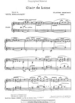 Clair De Lune von Claude Debussy 