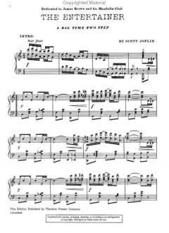 The Entertainer von Scott Joplin 