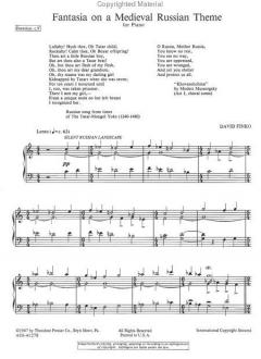 Fantasia on a Medieval Russian Theme von David Finko 