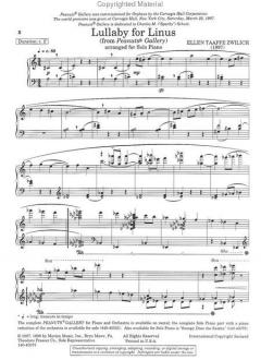 Lullaby for Linus von Ellen Taaffe Zwilich 