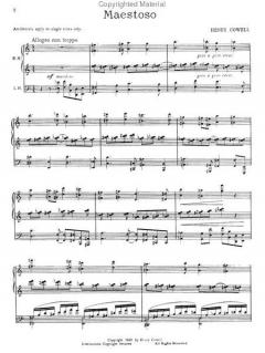 Maestoso von Henry Cowell 