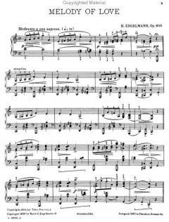 Melody of Love von Hans Ulrich Engelmann 