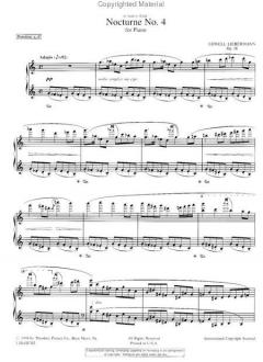 Nocturne No. 4 op. 38 von Lowell Liebermann 