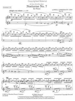 Nocturne No. 7 op. 65 von Lowell Liebermann 