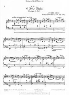 O Holy Night! Cantique de Noel von Adolphe Charles Adam 