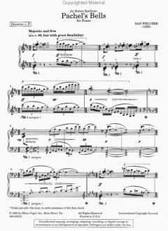 Pachel's Bells von Dan Welcher 