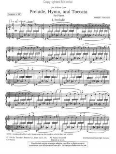 Prelude, Hymn, and Toccata von Robert Maggio 