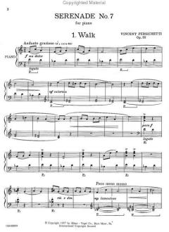 Serenade No. 7 for Piano Op.55 von Vincent Persichetti 