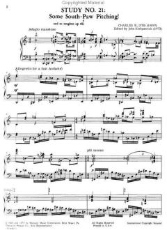 Study No. 21 von Charles Ives 