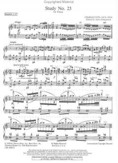 Study No. 23 von Charles Ives 