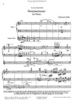 Summermusic von Donald Erb 
