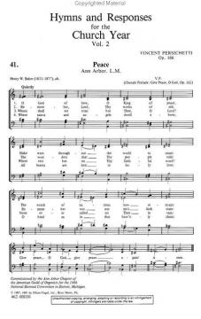 Hymns And Responses For The Church Year (Vincent Persichetti) 