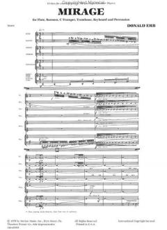 Mirage von Donald Erb 