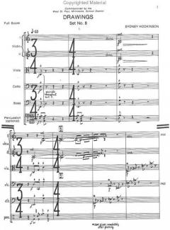 Drawings No. 8 von Sydney Hodkinson 