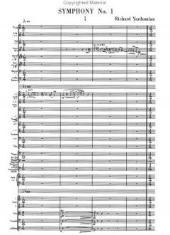 Symphony No. 1 von Richard Yardumian 