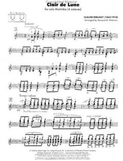Clair de Lune von Claude Debussy 
