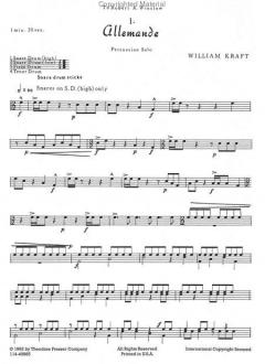 French Suite von William Kraft 