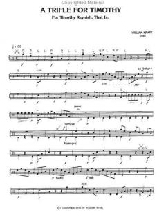 A Trifle For Timothy (1981) von William Kraft 