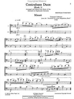 Contrabass Duos (Book 1) im Alle Noten Shop kaufen