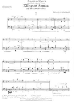 Ellington Sonata von Ronald Caltabiano 