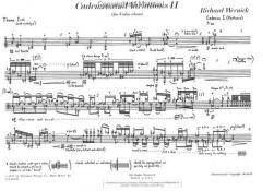 Cadenzas And Variations II von Richard Wernick 
