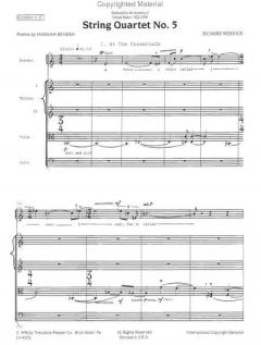 String Quartet No. 5 (Richard Wernick) 