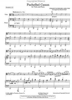 Canon von Johann Pachelbel 