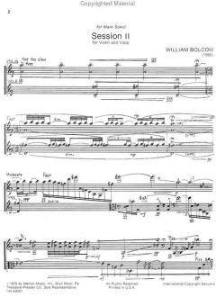 Sessions 2 von William Bolcom 