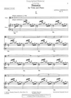 Sonata op. 13 von Lowell Liebermann 