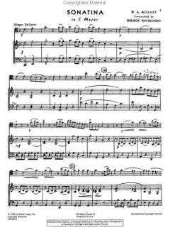 Sonatina In C Major von Wolfgang Amadeus Mozart 