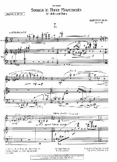 Sonata In Three Movements von Ellen Taaffe Zwilich 