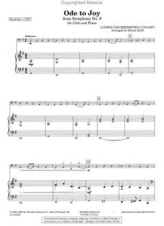 Ode To Joy von Ludwig van Beethoven 