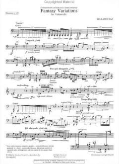 Fantasy Variations von Shulamit Ran 