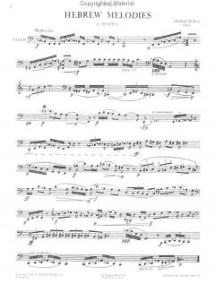 Hebrew Melodies von George Perle 