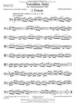 Vermillion Suite von Peter Schickele 