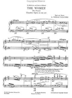 The Women von Thomas Pasatieri 