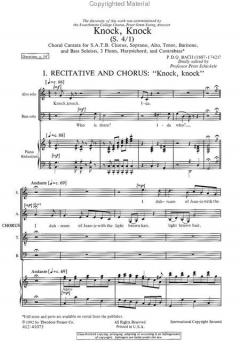Knock, Knock (P. D. Q. Bach) 