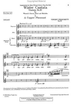 Winter Cantata No. 2 (Vincent Persichetti) 